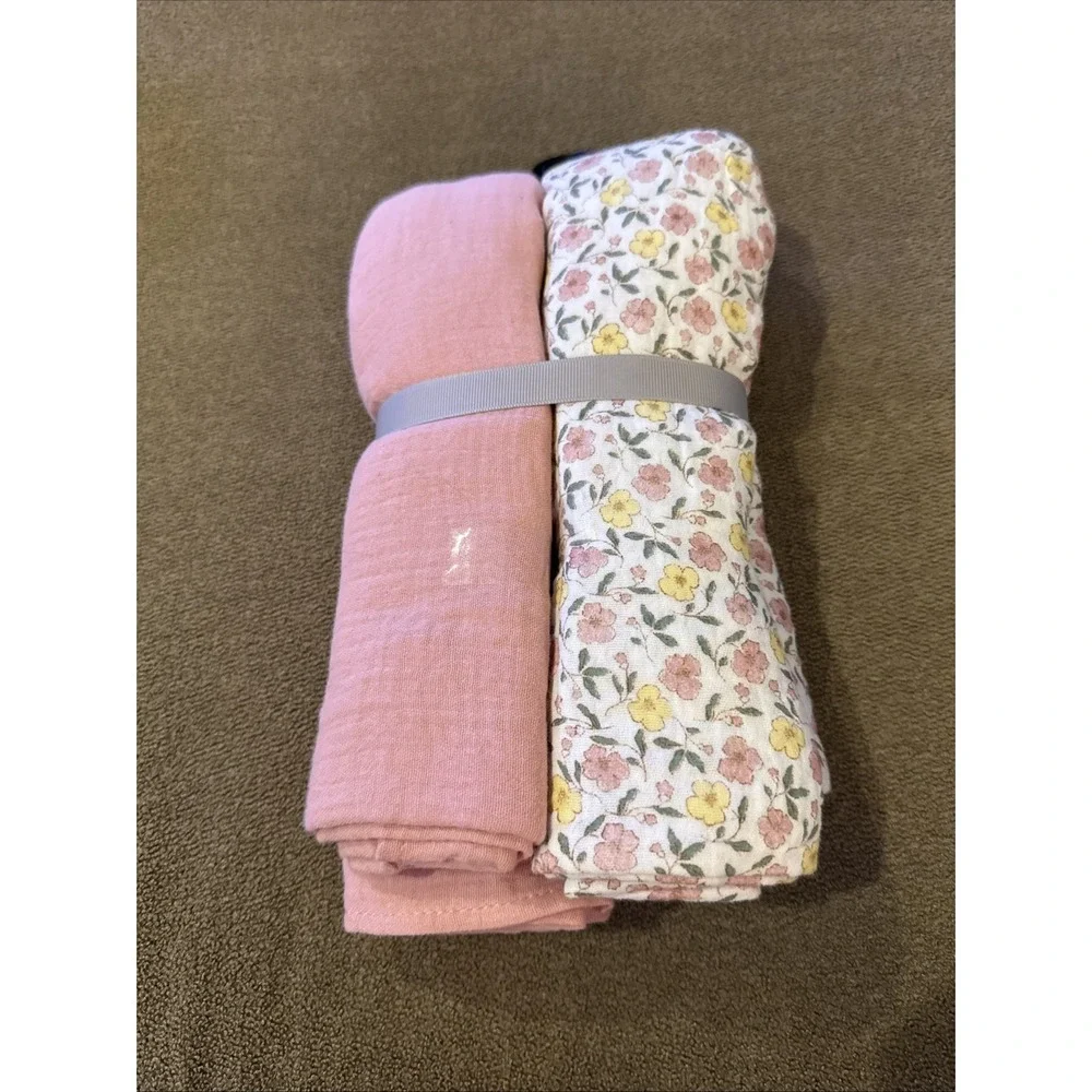 Carter's Child of Mine Baby Swaddle Blanket, 2-Pack, Sizes One Size (TD)